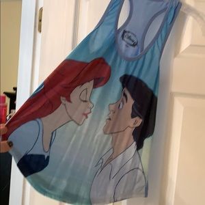 Hot Topic Little Mermaid Racer Back Tank